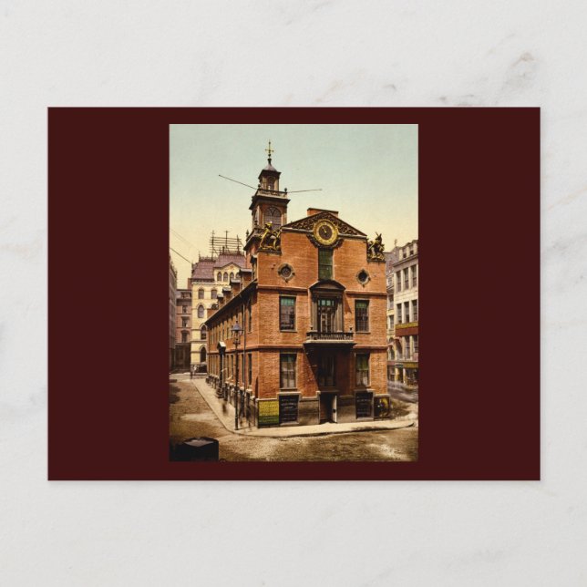 Carte Postale Old State House Boston Massachusetts (Devant)