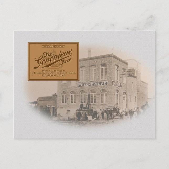 Carte Postale Old Ste. Brasserie Genevieve (Devant)
