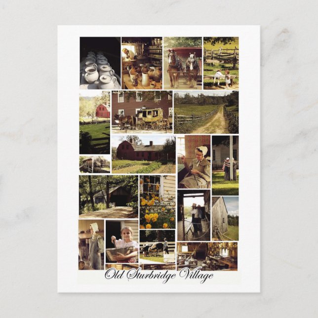 Carte postale Old Sturbridge Village (Devant)
