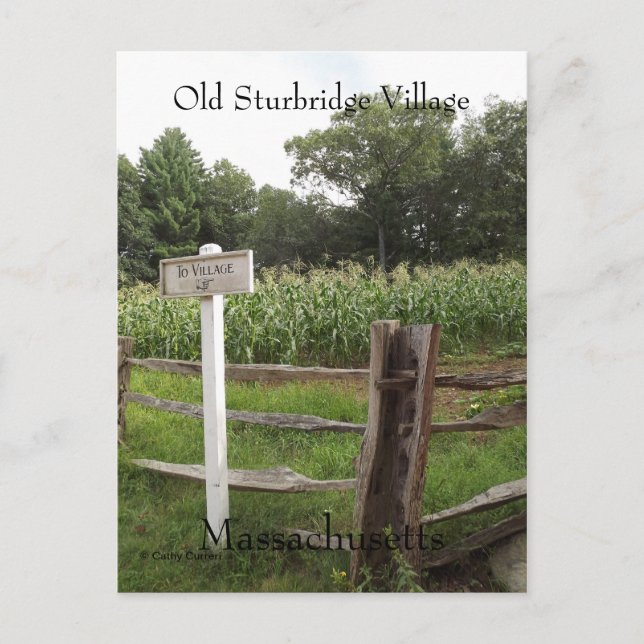 Carte Postale Old Sturbridge Village Massachusetts (Devant)