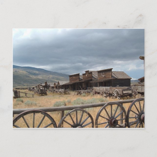 Carte Postale Old Trail Town, Cody, Wyoming (Devant)