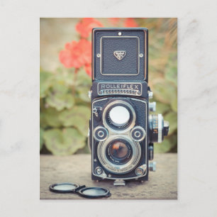 Carte Postale Old twin lens camera