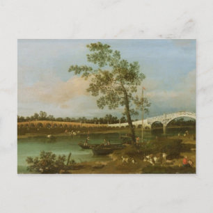 Carte Postale Old Walton's Bridge, 1755 (huile sur toile)