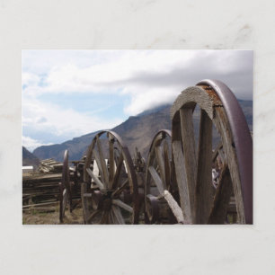 Carte Postale Olde Town in Cody, WY Postcard