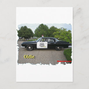Carte Postale Oldie Police