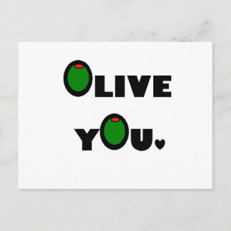 Carte Postale Olive-toi