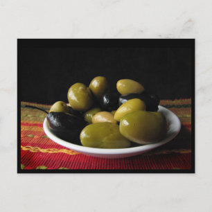 Carte Postale Olives