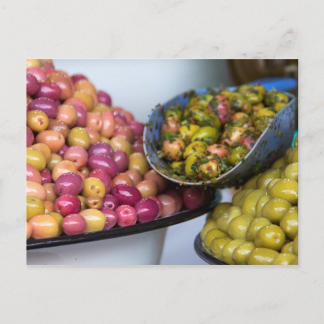 Carte Postale Olives de marché (Devant)