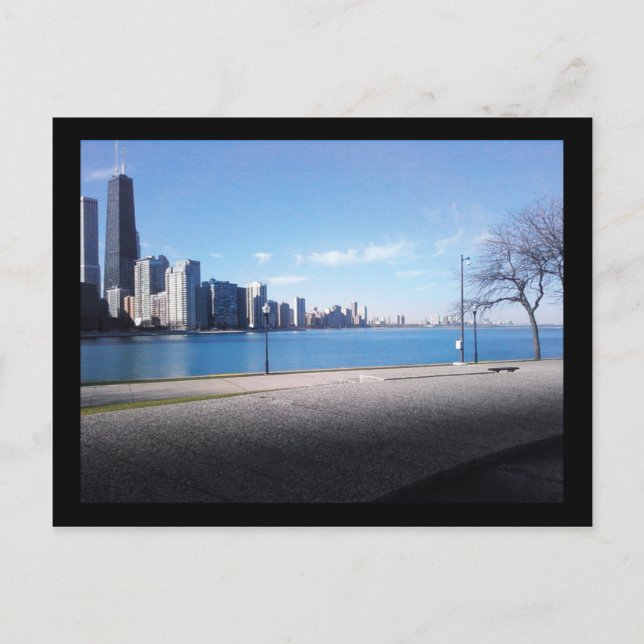 Carte Postale olivier :: hiver (Devant)