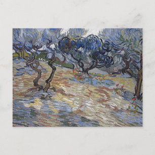 Carte Postale Oliviers (F714) Van Gogh Art