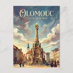 Carte Postale Olomouc République tchèque