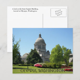 Carte Postale Olympia, Washington State Capitol Photo Voyage
