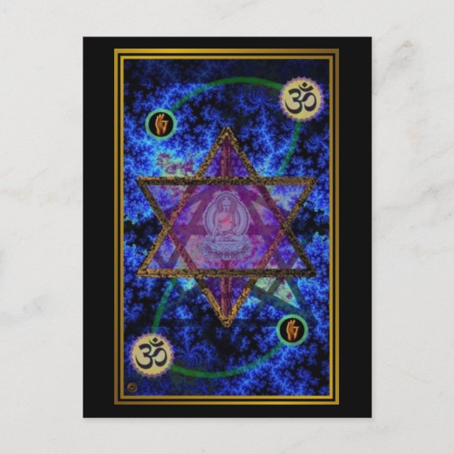 Carte Postale Om du sanctuaire (Devant)