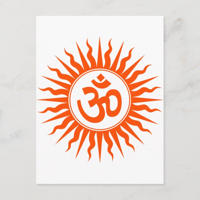 Carte Postale Om spirituel (Devant)