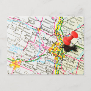 Carte Postale Omaha, Nebraska