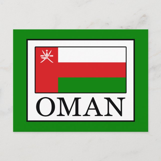 Carte Postale Oman (Devant)
