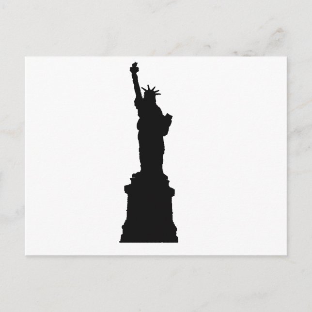 Carte Postale Ombre de la liberté (Devant)