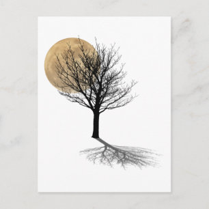 Carte Postale Ombre de la lune