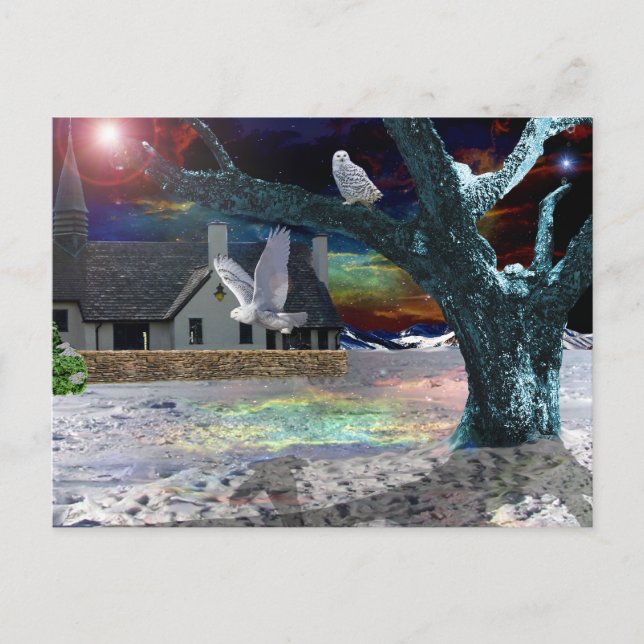 Carte Postale Ombre lune... (Devant)