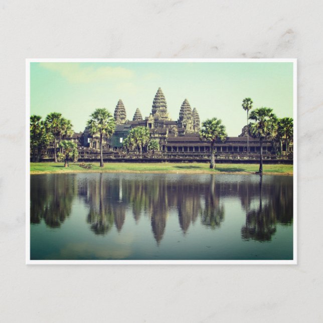 Carte Postale ombres angkor wat (Devant)