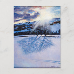 Carte Postale Ombres de neige 2009