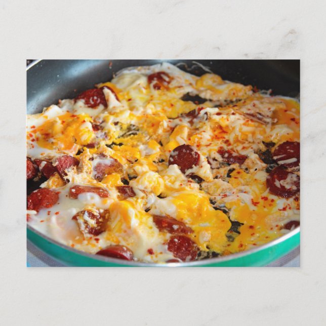 Carte Postale Omelette (Devant)