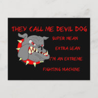 On m'appelle le chien diable de l'USMC