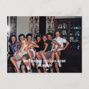 Carte Postale On pensait que vous pourriez utiliser une jambe EN