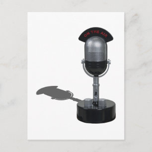 Carte Postale OnAirPillMicrophone042211
