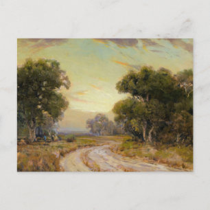 Carte Postale Onderdonk - Soirée près de Jackson, SW Texas