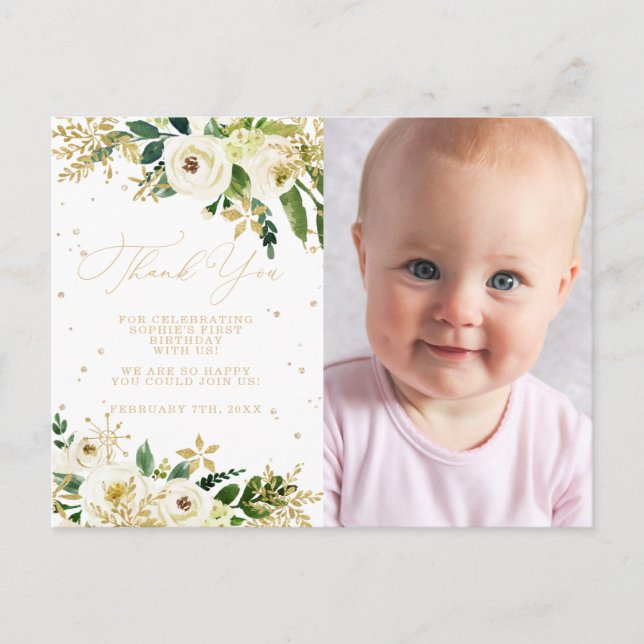 Carte Postale Onderland Premier anniversaire Merci photo (Devant)
