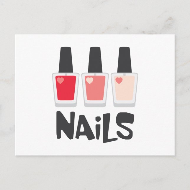 Carte Postale Ongles (Devant)
