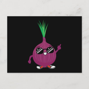 Carte Postale Onion cool