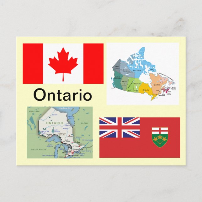 Carte Postale Ontario Canada (Devant)