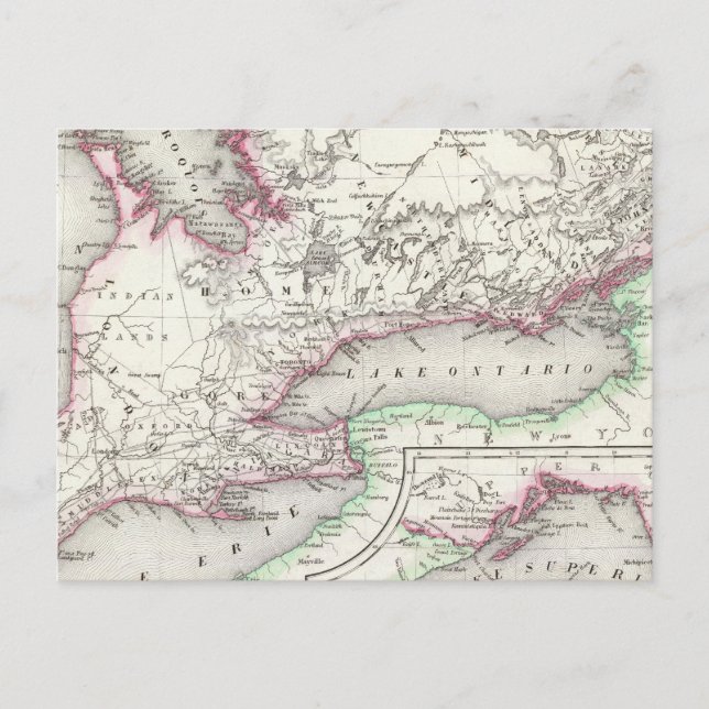 Carte Postale Ontario, Canada (Devant)