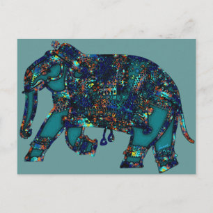 Carte Postale Onyx Elephant