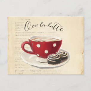 Carte Postale Ooo La Latte