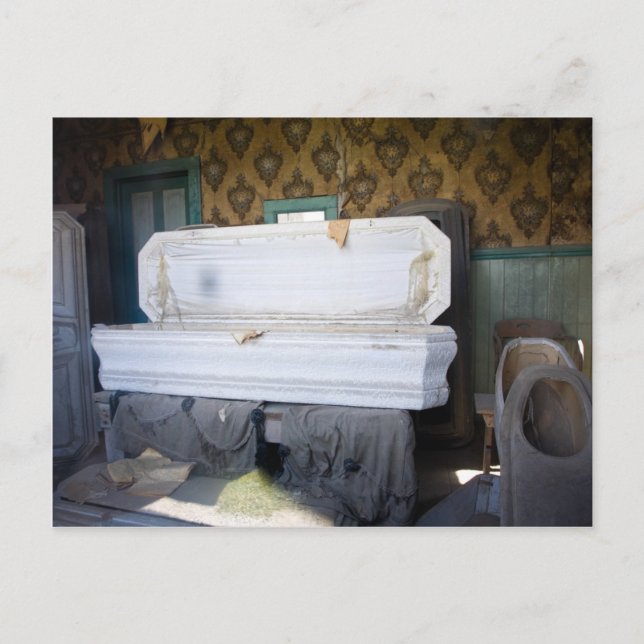 Carte Postale Open Casket City Morgue (Devant)