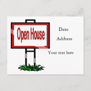 Carte postale Open House