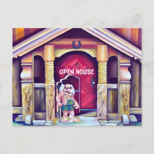 Carte Postale Open House scandinave