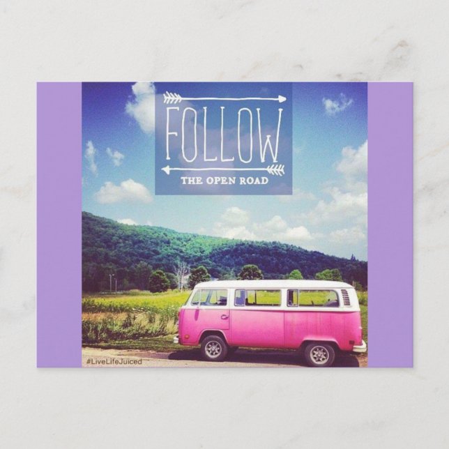 Carte Postale "Open Road" (Devant)