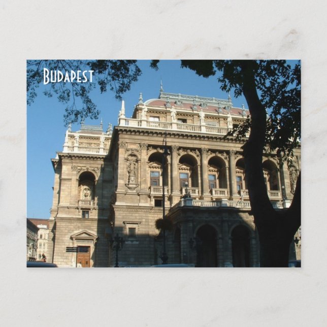 Carte Postale Opéra (Devant)