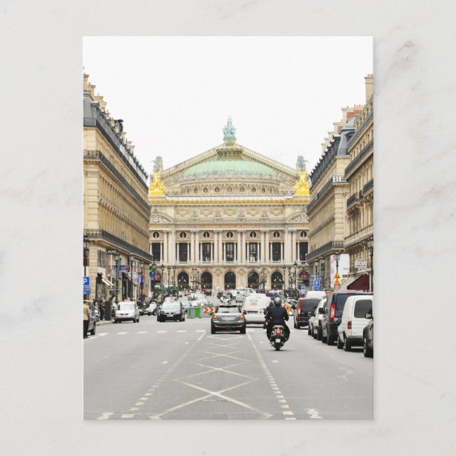 Carte Postale Opéra à Paris, France (Devant)