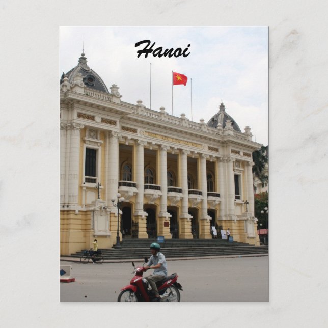 Carte Postale opéra de hanoi (Devant)