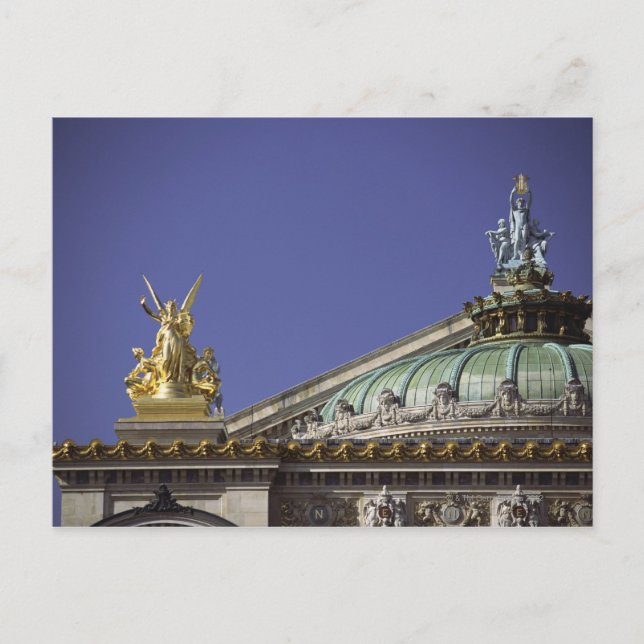 Carte Postale Opéra de Paris Garnier à Paris, France (Devant)