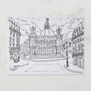 Carte Postale Opéra de Paris Palais Garnier   Paris, France