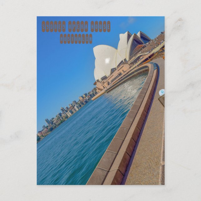 Carte Postale Opéra de Sydney (Devant)