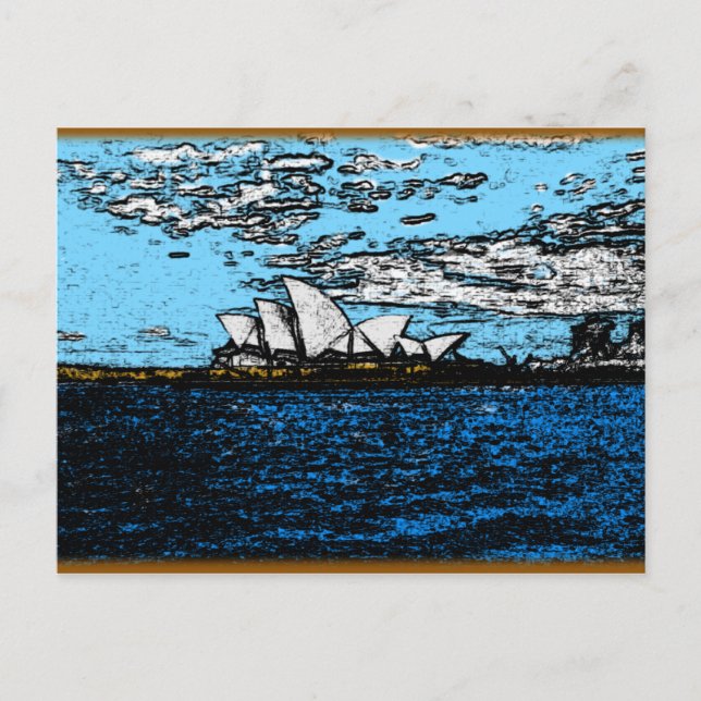 Carte Postale Opéra de Sydney (Devant)