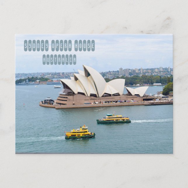 Carte Postale Opéra de Sydney  (Devant)