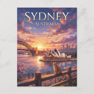 Carte Postale Opéra de Sydney Australie